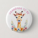 Recherche de girafffes badges Fleurs