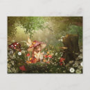 Recherche de marguerite rouge cartes postales Papillon