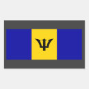 Recherche de drapeau des caraïbes autocollants Barbade