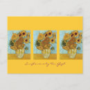 Recherche de tournesols van gogh cartes postales Vincent