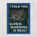 Recherche de réchauffement climatique cartes postales Océan