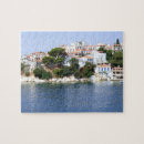 Zoek naar eiland puzzels Foto