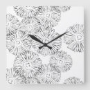 Zoek naar abstracte bloemen klokken Patroon