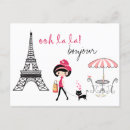 Recherche de bonjour paris cartes postales Fille