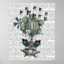 Recherche de ballon de temps posters Papillon