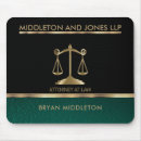 Recherche de justice tapis souris Noir et or