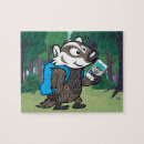 Zoek naar raccoon puzzels Raccoon ranger rick