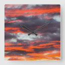 Recherche de murale de coucher du soleil horloges Beau