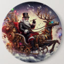 Zoek naar rendieren buttons Kerstmis