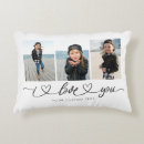 Recherche de i love you coussins Typographie