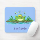Recherche de petite grenouille tapis souris Pour enfants