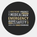 Recherche de ambulancier autocollants Infirmière