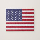 Recherche de drapeau américain puzzles Patriotique