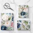 Recherche de navy floral papier cadeau Élégant