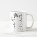 Recherche de fleur de janvier tasses Moderne