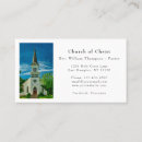 Recherche de église cartes visite Simple