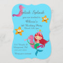Recherche de éclaboussure splish invitations Partie