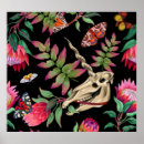 Recherche de squelette vintage posters Fleur