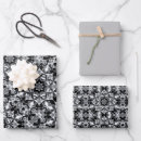 Recherche de gris argenté papier cadeau Motif