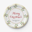 Recherche de noël assiettes en papier Verdure