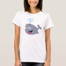 Recherche de baleine heureuse tshirts Mignon