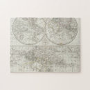 Zoek naar oude wereld puzzels Cartografie
