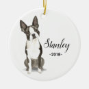 Zoek naar boston terrier ornamenten Kerstcadeau