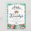 Recherche de luau party invitations Fête tropicale