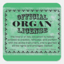 Zoek naar organen stickers Orgel