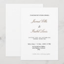 Recherche de élégance invitations Classique