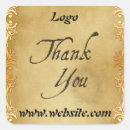 Recherche de thankyou autocollants Élégant