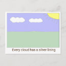 Recherche de herbe verte cartes postales Blanc