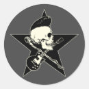 Recherche de rockabilly autocollants Crâne