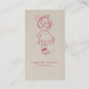 Recherche de dessin vintage cartes visite Pour elle