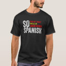 Recherche de forme espagnole tshirts Comme