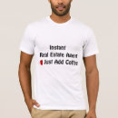Recherche de vrai agent immobilier tshirts Immobiliers