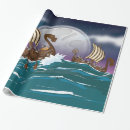 Recherche de vikings papier cadeau Bateau