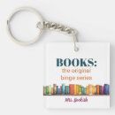 Recherche de bibliothécaire porteclés Bibliophile