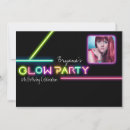 Recherche de partie au néon invitations Patinage