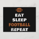 Zoek naar eat sleep briefkaarten Voetbal