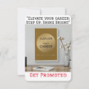 Recherche de carrière vœux cartes Promotion