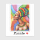 Recherche de femmes africaines autocollants Afrique
