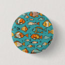 Recherche de poissons badges Pour enfants