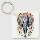 Recherche de éléphant porteclés Fleurs
