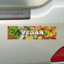 Recherche de fruits voiture autocollants Végétalien