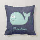 Recherche de petite baleine coussins Nom