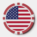 Recherche de drapeau jetons poker Amérique