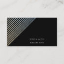 Recherche de rayures en pastel cartes visite Pour elle