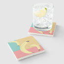 Recherche de coloré dessous de verres Vintage