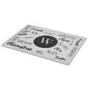 Recherche de typographie planches à découper Mots